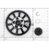 KM HPI Baja 5B 5T 17T-57T Steel Gear Set - Silver
