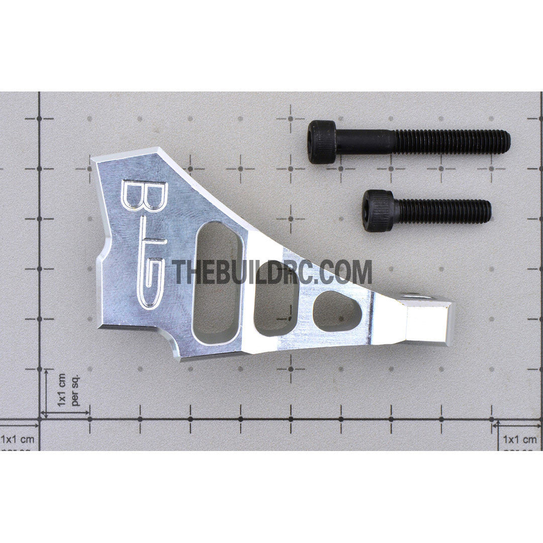 KM HPI Baja 5B 5T SS-Alloy Engine Mount - Silver