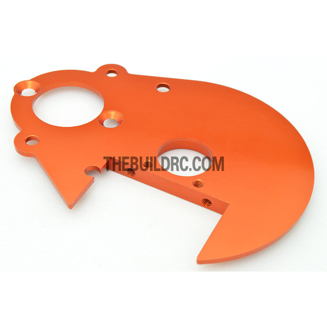 KM HPI Baja 5B 5T SS-Alloy Gear Plate - Orange