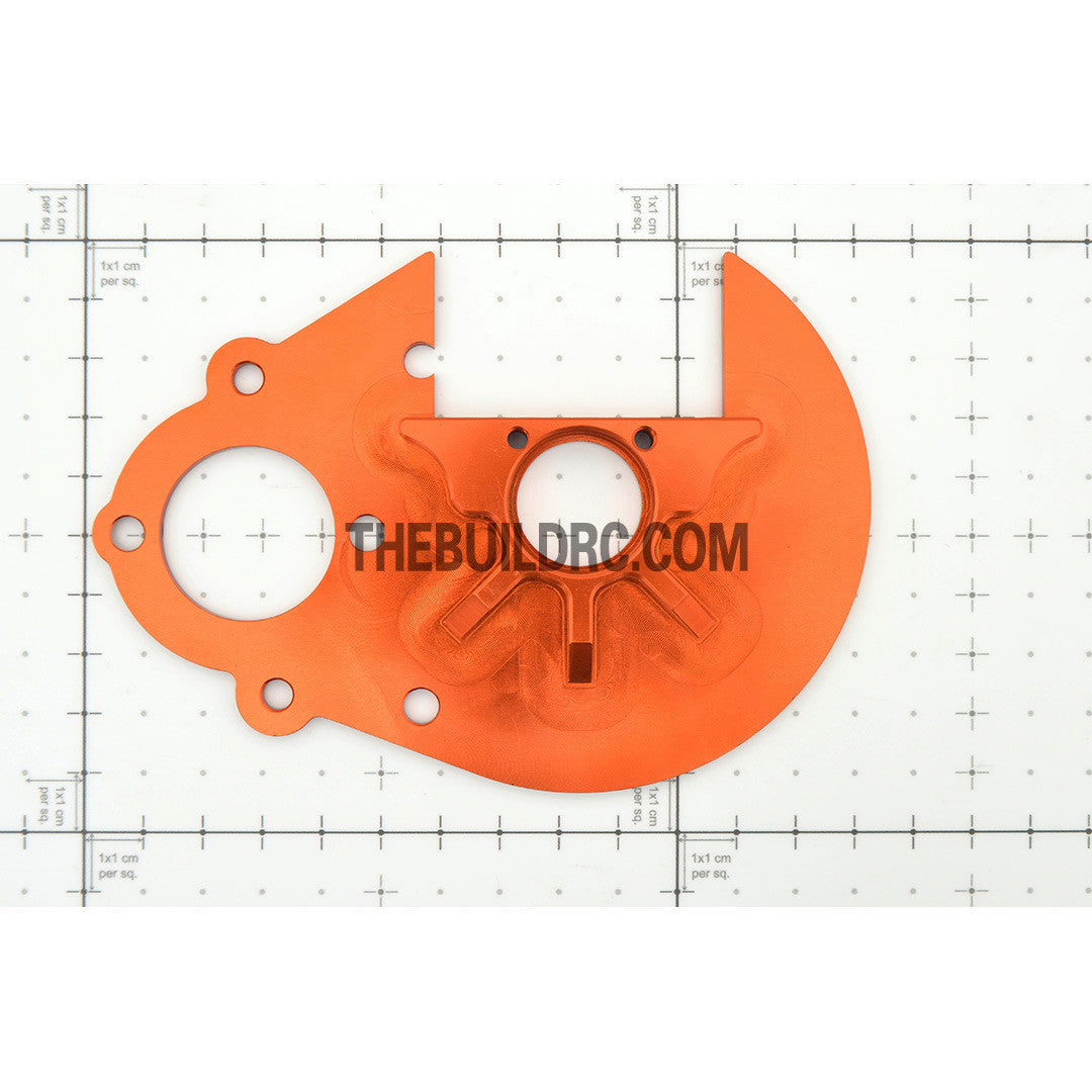 KM HPI Baja 5B 5T SS-Alloy Gear Plate - Orange
