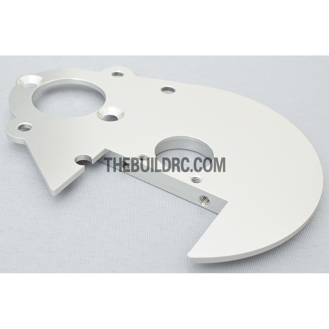 KM HPI Baja 5B 5T SS-Alloy Gear Plate - Silver