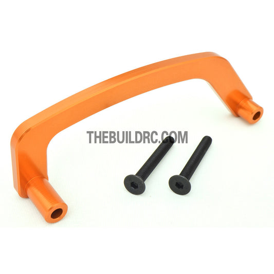 KM HPI Baja 5B 5T SS-Alloy Fan Cover Saver - Orange