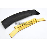1/10 RC Racing Car 185x45mm Carbon Fiber GT Wing Rear Spoiler with Adjustable Stand A & Tool