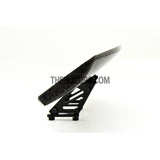 1/10 RC Racing Car 185x45mm Carbon Fiber GT Wing Rear Spoiler with Adjustable Stand B & Tool