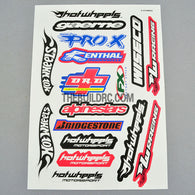 HOTWHEELS MOTORSPORT AQ Dispersible Thin Film Color Decal