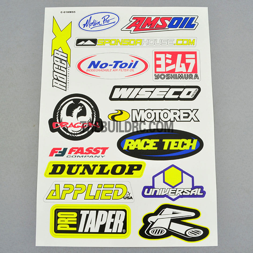 YOSHIMURA / MOTOREX / RACE TECH AQ Dispersible Thin Film Color Decal