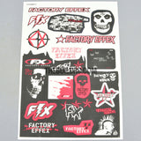 FACTORY EFFEX RED AQ Dispersible Thin Film Color Decal