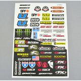 MAXXIS / FIERLLI / HINSON RACING AQ Dispersible Thin Film Color Decal