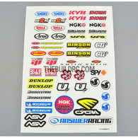 SHOEI / DUNLOP / BELL HELMETS AQ Dispersible Thin Film Color Decal