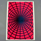 Spider Web AQ Dispersible Thin Film Color Decal - Black