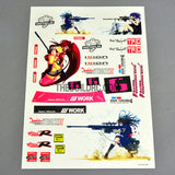 MICHELIN x W Work x TRD AQ Dispersible Thin Film Color Decal