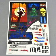 Halloween Party x Rays Engineering x Yokohama AQ Dispersible Thin Film Color Decal