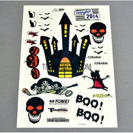 Halloween Ghost Party AQ Dispersible Thin Film Color Decal
