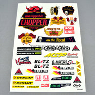 Unstoppable Chopper x NGK x Impreza WRX x Dunlop AQ Dispersible Thin Film Color Decal