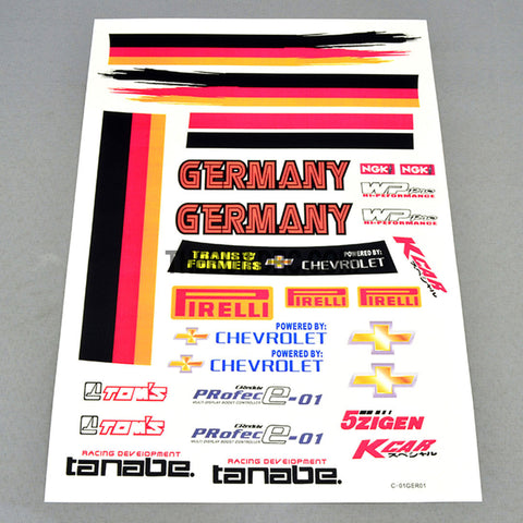 GERMANY x CHEVROLET x Tom's AQ Dispersible Thin Film Color Decal