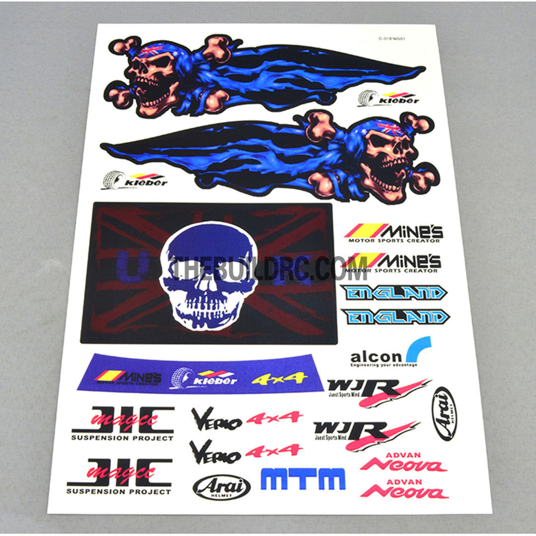ENGLAND x KLEBER x Alcon Engineering AQ Dispersible Thin Film Color Decal