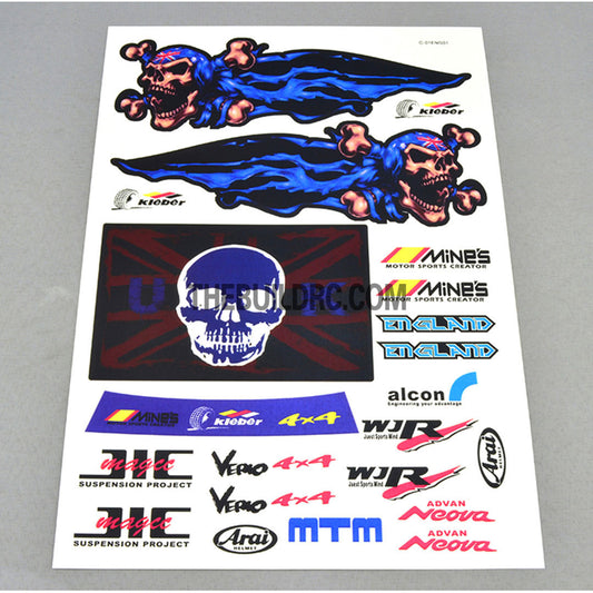 ENGLAND x KLEBER x Alcon Engineering AQ Dispersible Thin Film Color Decal