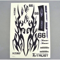 TOMEI  x DIMMO x TRUST AQ Dispersible Thin Film Color Decal