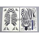 Zebra Stripes x MAZDA x CONTINENTAL AQ Dispersible Thin Film Color Decal (2pcs)