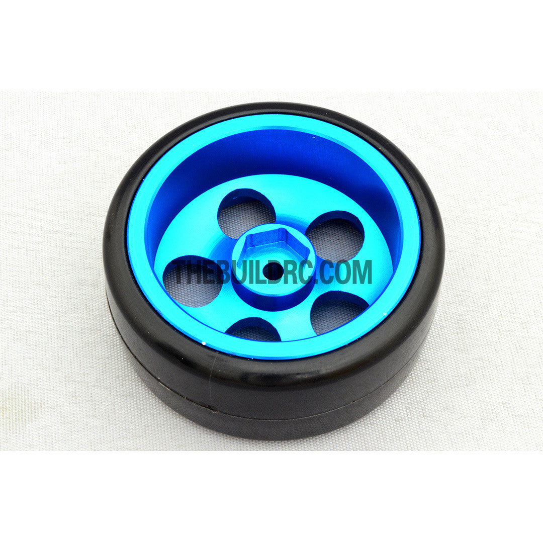 1/10 RC Car 5 Spot 3mm Offset DRIFT Alloy Wheel with HPI OEM T-DRIFT SLICK DRIFT Tyres / Tires 4pcs