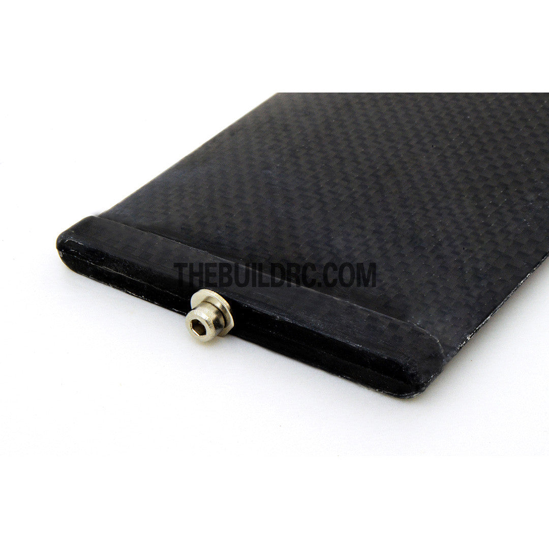 83 x 460mm Glass Fiber Keel Fin for E Class RC Yacht Sailing Boat