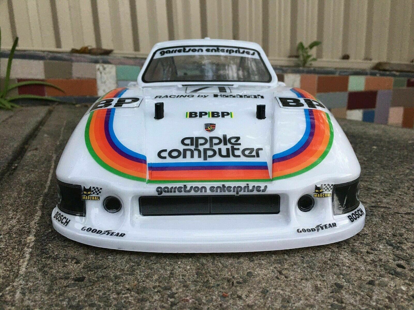 1/10 Lexan Clear RC Car Body Shell for PORSCHE 935   190mm