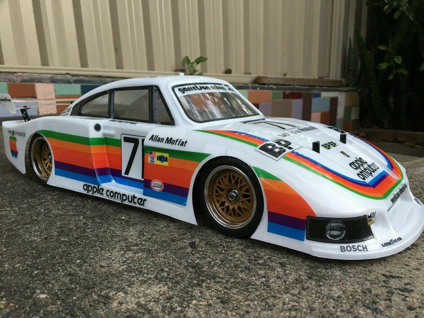 1/10 Lexan Clear RC Car Body Shell for PORSCHE 935   190mm