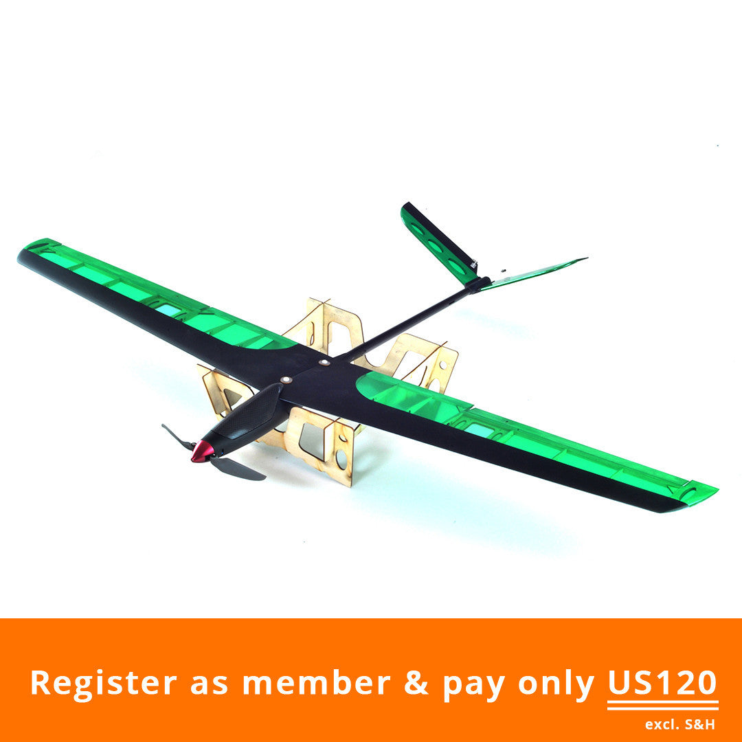 5 CH PnP 1.2M  "SPEEDO ELECTRIC" Sports Glider (Just add Rx )