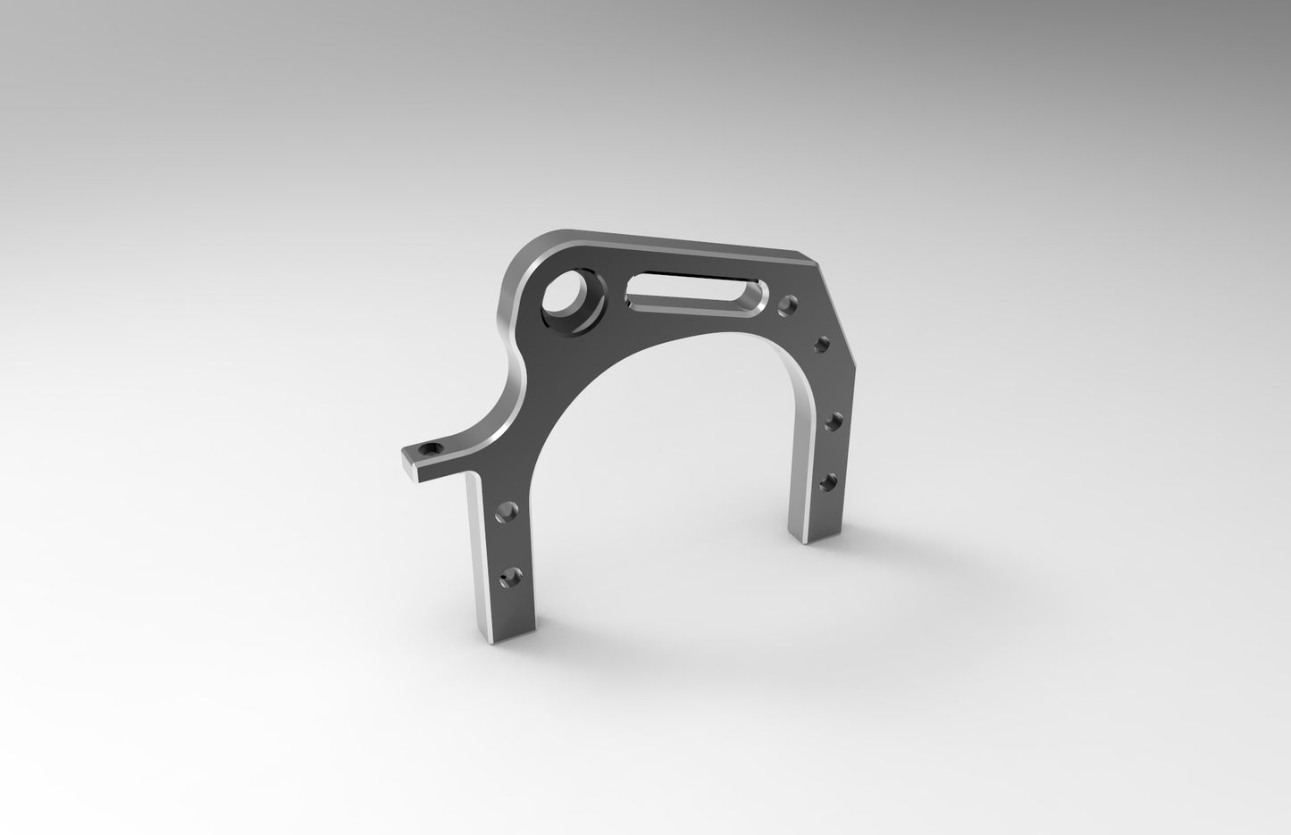 Carbon Fiber Upgrade CNC Option Parts with Metal Servo Mount for 3Racing Sakura 2017 Version D4 1/10 RC Drift Car