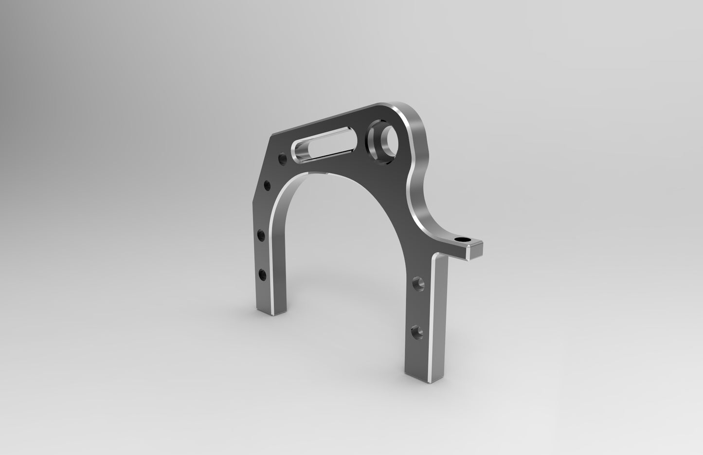 Carbon Fiber Upgrade CNC Option Parts with Metal Servo Mount for 3Racing Sakura 2017 Version D4 1/10 RC Drift Car